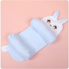 Soft Cotton Baby Pillow with Head & Neck Support